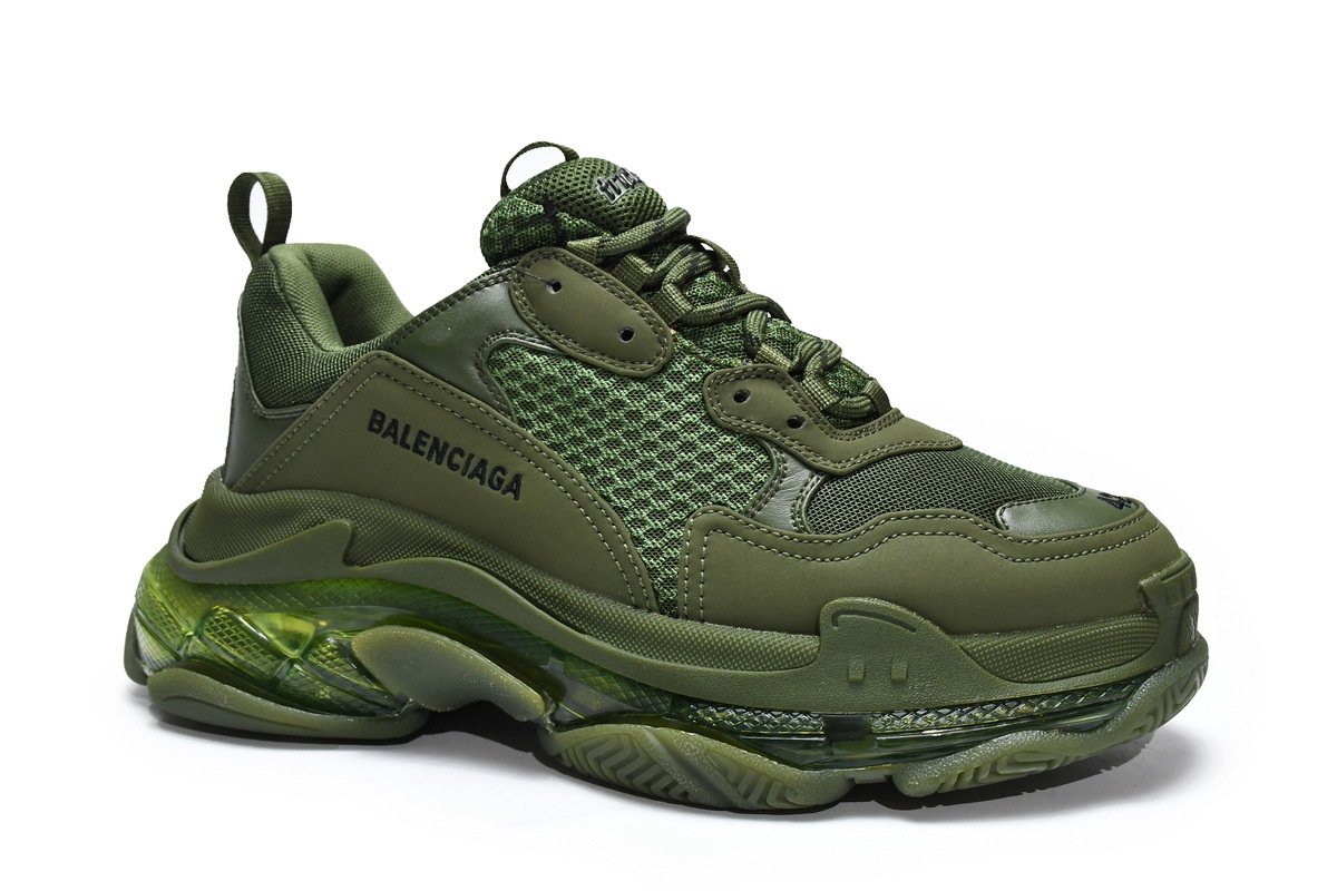 PKGoden Balenciaga Triple S Pitch Green 541624 W2GA1 2325