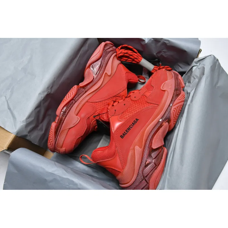 PKGoden Balenciaga Triple S Dark Red 541624 W09O1 6500