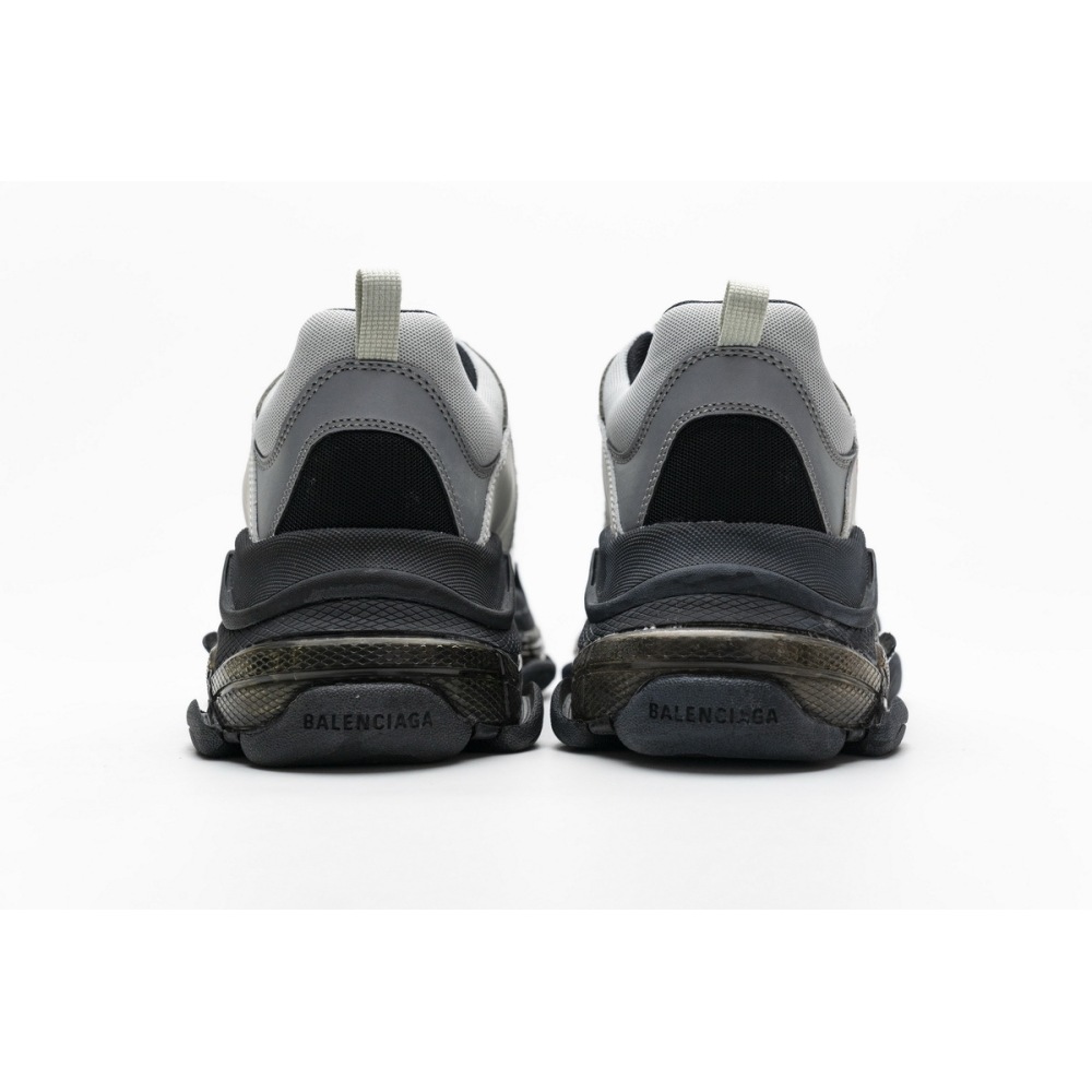 PKGoden Balenciaga Triple S Black Silver 541624 W09E1 7320