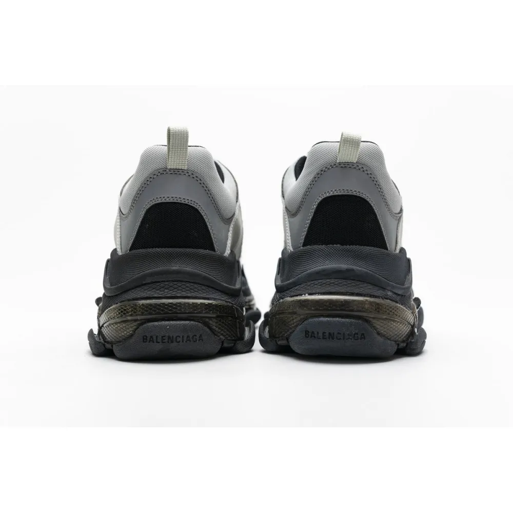 PKGoden Balenciaga Triple S Black Silver 541624 W09E1 7320