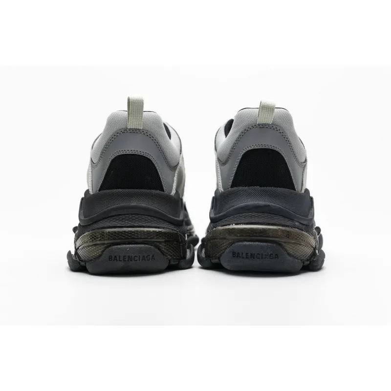 PKGoden Balenciaga Triple S Black Silver 541624 W09E1 7320