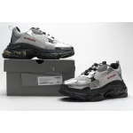 PKGoden Balenciaga Triple S Black Silver 541624 W09E1 7320