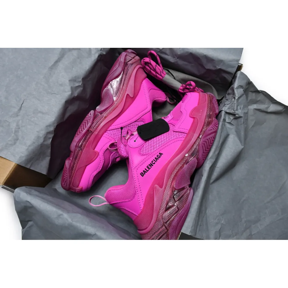 PKGoden Balenciaga Triple S Plum Red 541624 W2FG1 5059