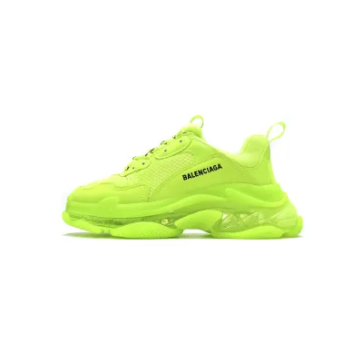 PKGoden Balenciaga Triple S Fluorescein 544351 WZFF1 7320 01