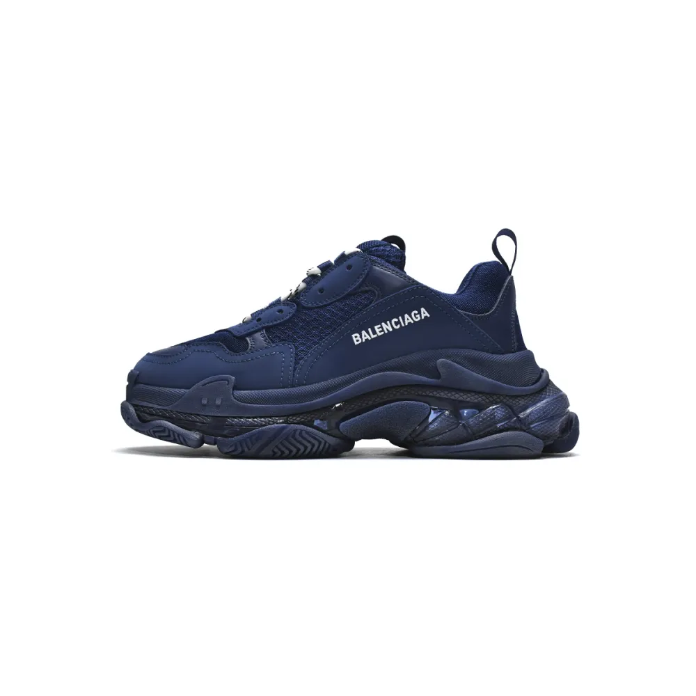 PKGoden Balenciaga Triple S Dark Blue 541624 W091 4107