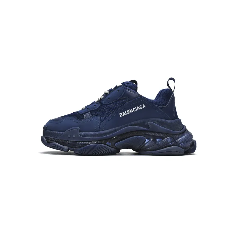 PKGoden Balenciaga Triple S Dark Blue 541624 W091 4107