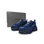 PKGoden Balenciaga Triple S Dark Blue 541624 W091 4107