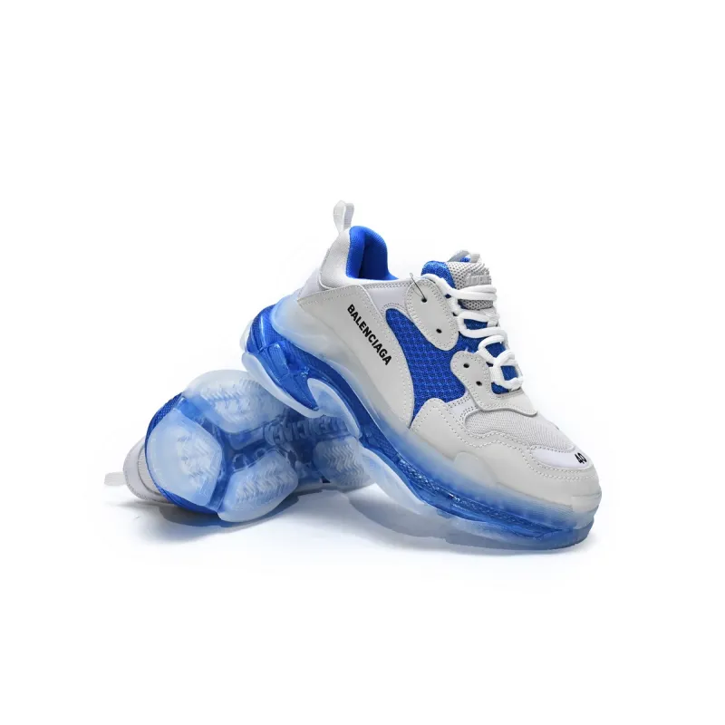 PKGoden Balenciaga Triple S Grey Blue 541624 W090N 9169