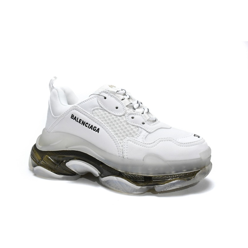 PKGoden Balenciaga Triple S White Carbon Ash 544351 W0901 9001