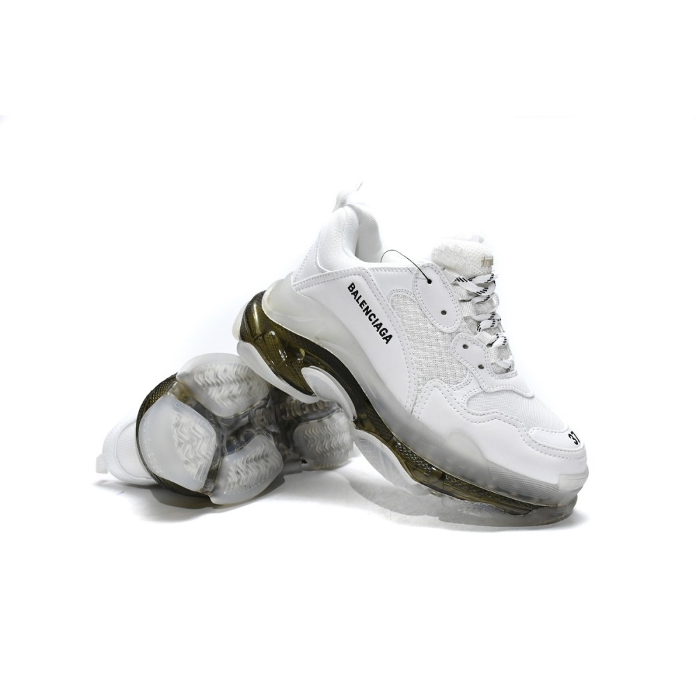 PKGoden Balenciaga Triple S White Carbon Ash 544351 W0901 9001