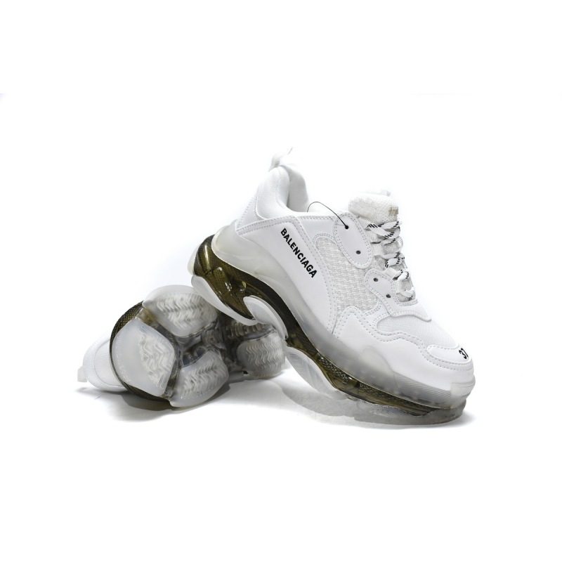 PKGoden Balenciaga Triple S White Carbon Ash 544351 W0901 9001