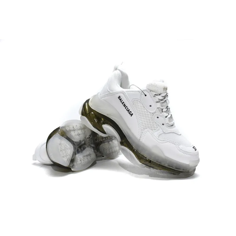 PKGoden Balenciaga Triple S White Carbon Ash 544351 W0901 9001
