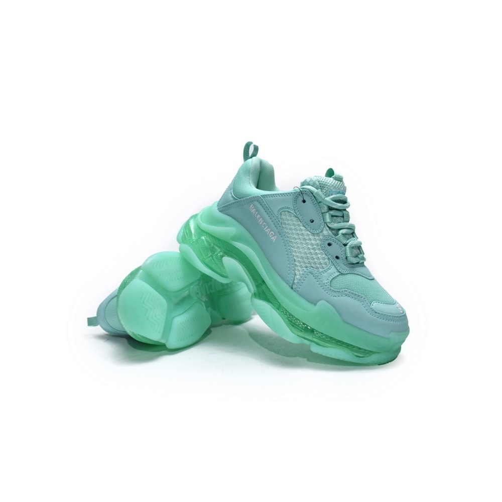 PKGoden Balenciaga Triple S Aqua 544351 W2GA1 4500