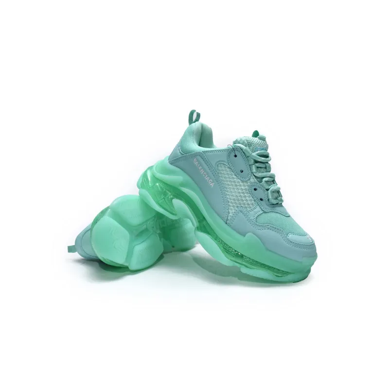 PKGoden Balenciaga Triple S Aqua 544351 W2GA1 4500