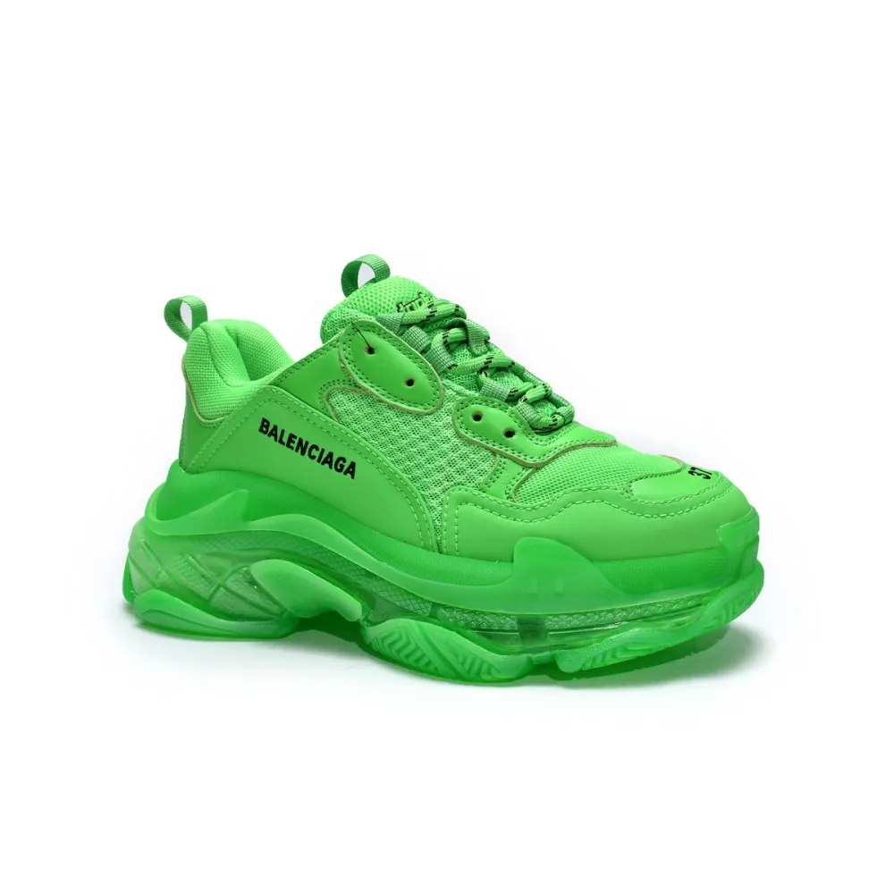 PKGoden Balenciaga Triple S Fluorescent Green 541624 W09OL 3801