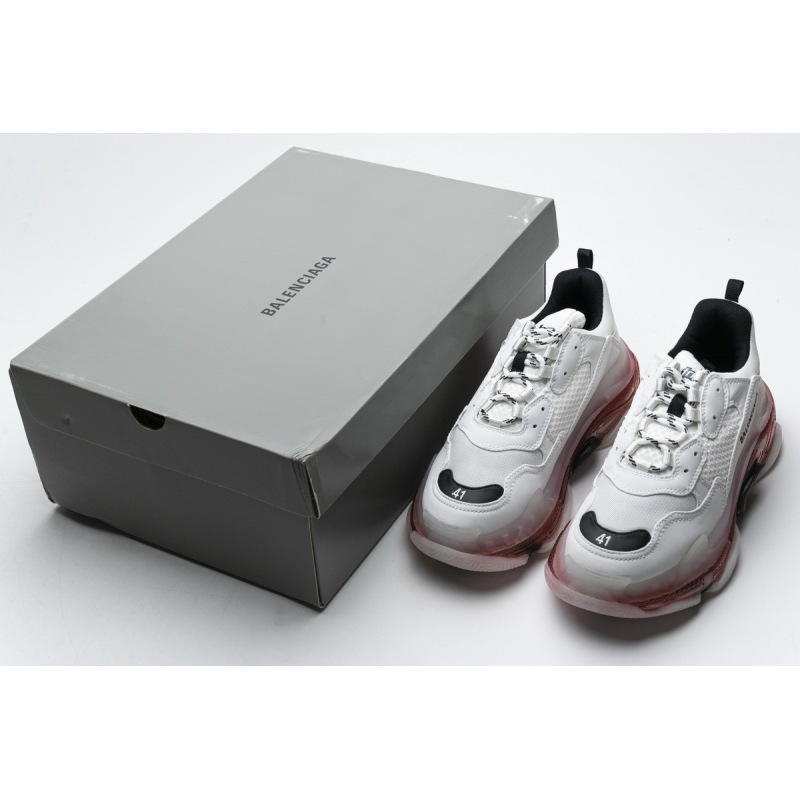 PKGoden Balenciaga Triple S Milk White Black 0625 W09O1