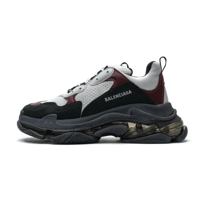 PKGoden Balenciaga Triple S Black Brown Red 541624 W09O1 2268