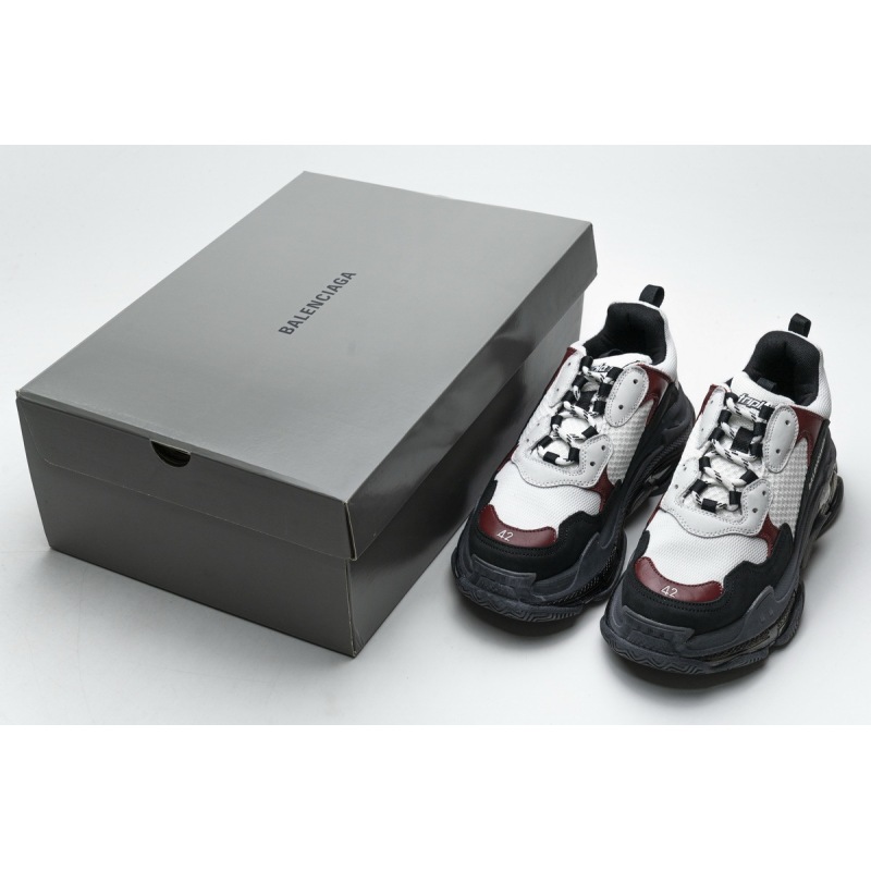 PKGoden Balenciaga Triple S Black Brown Red 541624 W09O1 2268