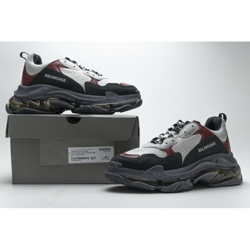 PKGoden Balenciaga Triple S Black Brown Red 541624 W09O1 2268