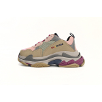 PKGoden Balenciaga Triple S Grey Pink 490672 W09O5 1036