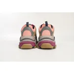 PKGoden Balenciaga Triple S Grey Pink 490672 W09O5 1036