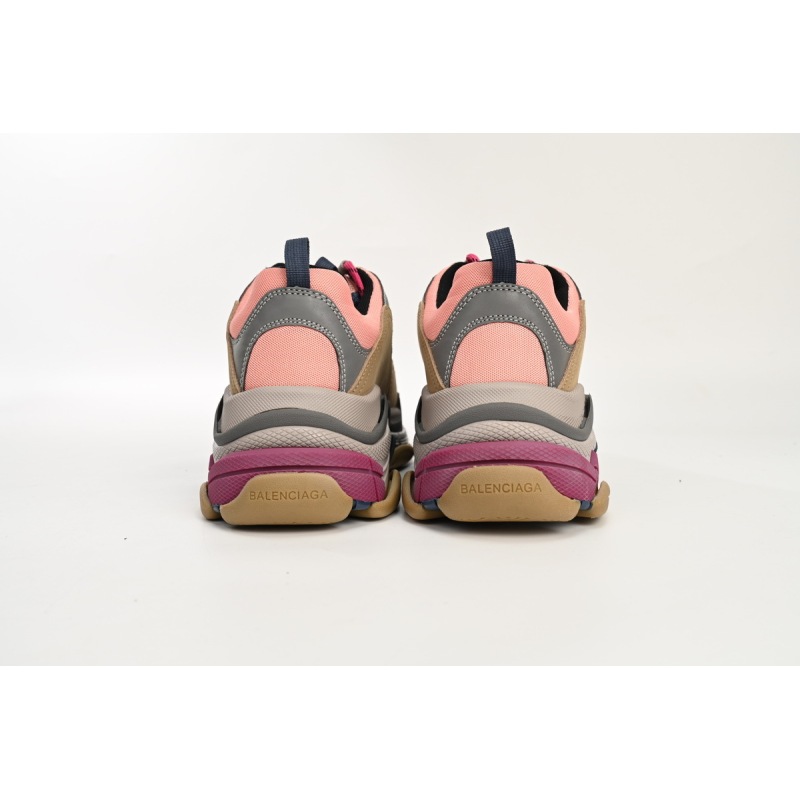 PKGoden Balenciaga Triple S Grey Pink 490672 W09O5 1036