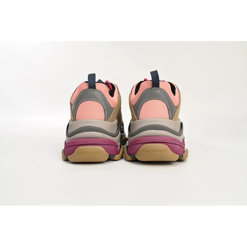 PKGoden Balenciaga Triple S Grey Pink 490672 W09O5 1036