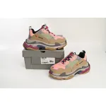 PKGoden Balenciaga Triple S Grey Pink 490672 W09O5 1036