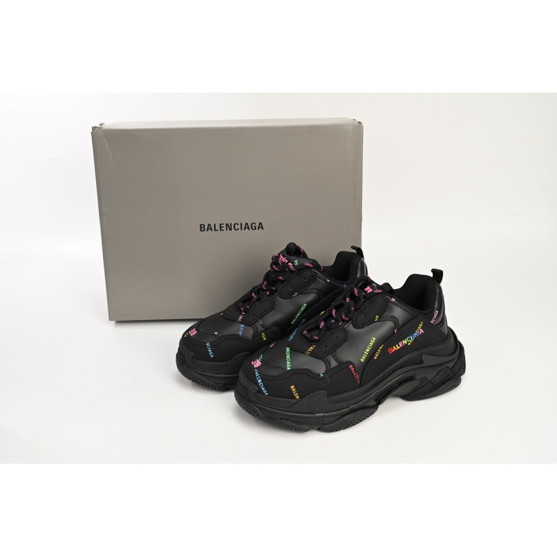 PKGoden Balenciaga Triple S Letter Colorful 524039 W2FA1 1210