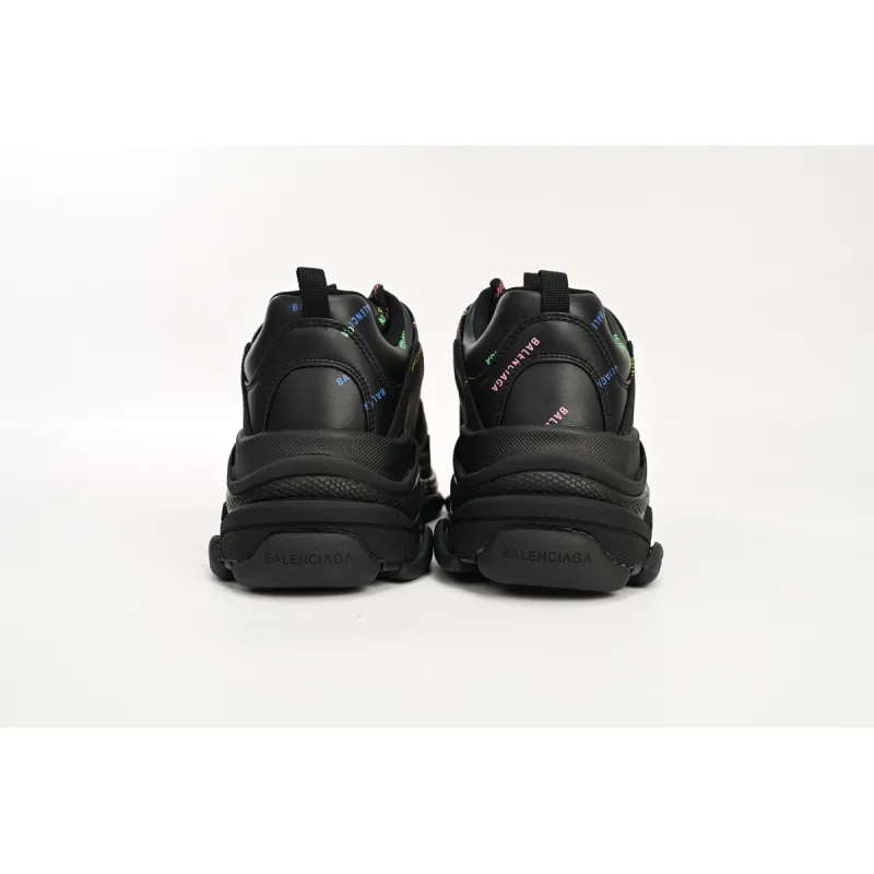 PKGoden Balenciaga Triple S Letter Colorful 524039 W2FA1 1210