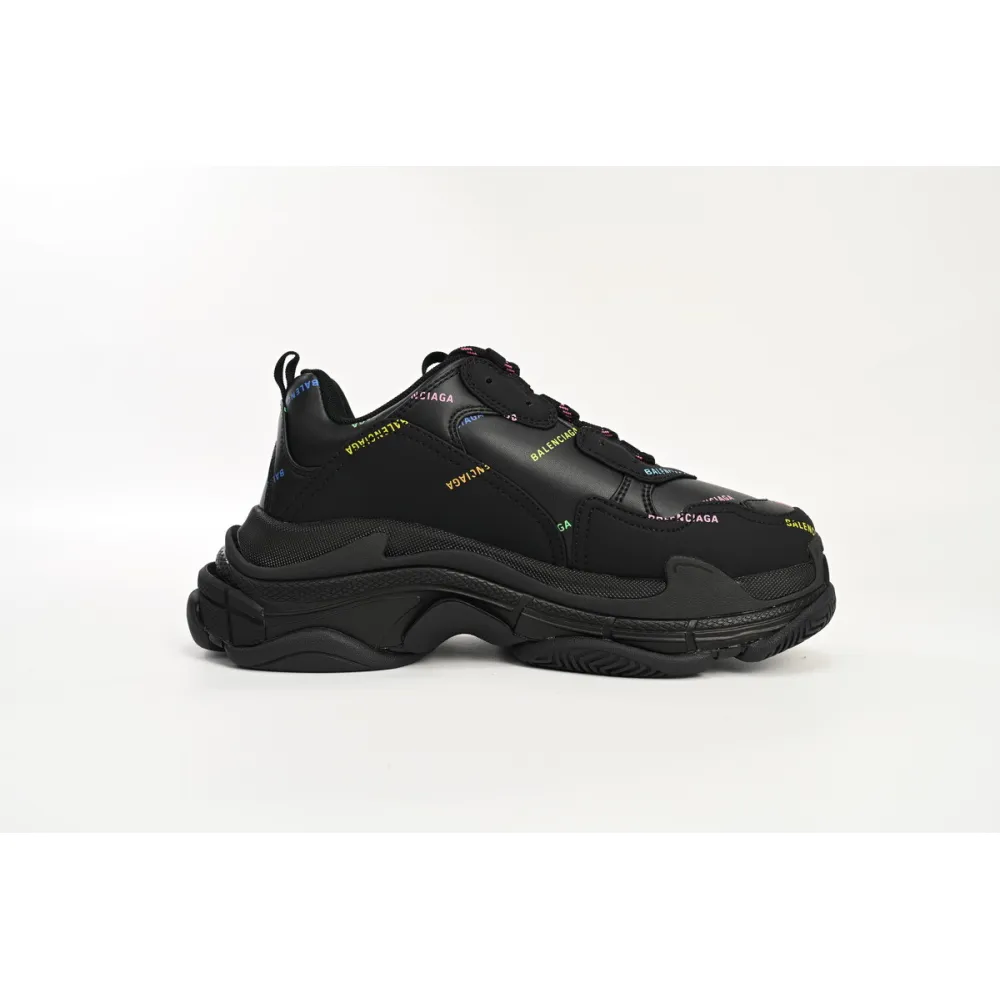 PKGoden Balenciaga Triple S Letter Colorful 524039 W2FA1 1210
