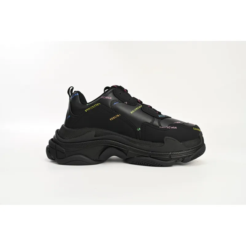 PKGoden Balenciaga Triple S Letter Colorful 524039 W2FA1 1210