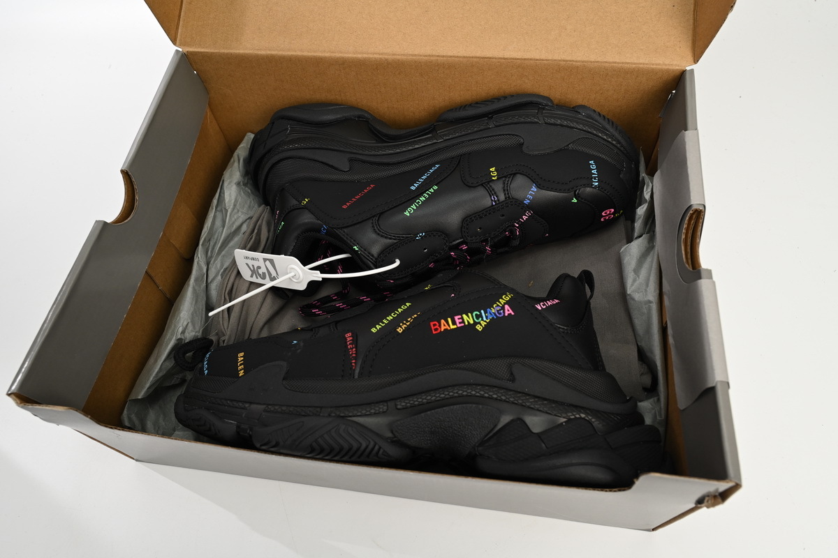PKGoden Balenciaga Triple S Letter Colorful 524039 W2FA1 1210
