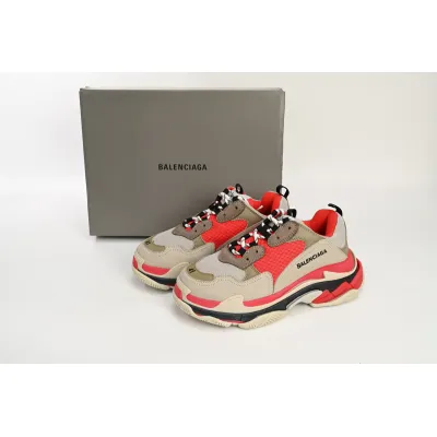 PKGoden Balenciaga Triple S Red White Dark Grey  541624 W06E2 1863 02