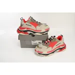 PKGoden Balenciaga Triple S Red White Dark Grey  541624 W06E2 1863