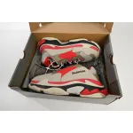 PKGoden Balenciaga Triple S Red White Dark Grey  541624 W06E2 1863
