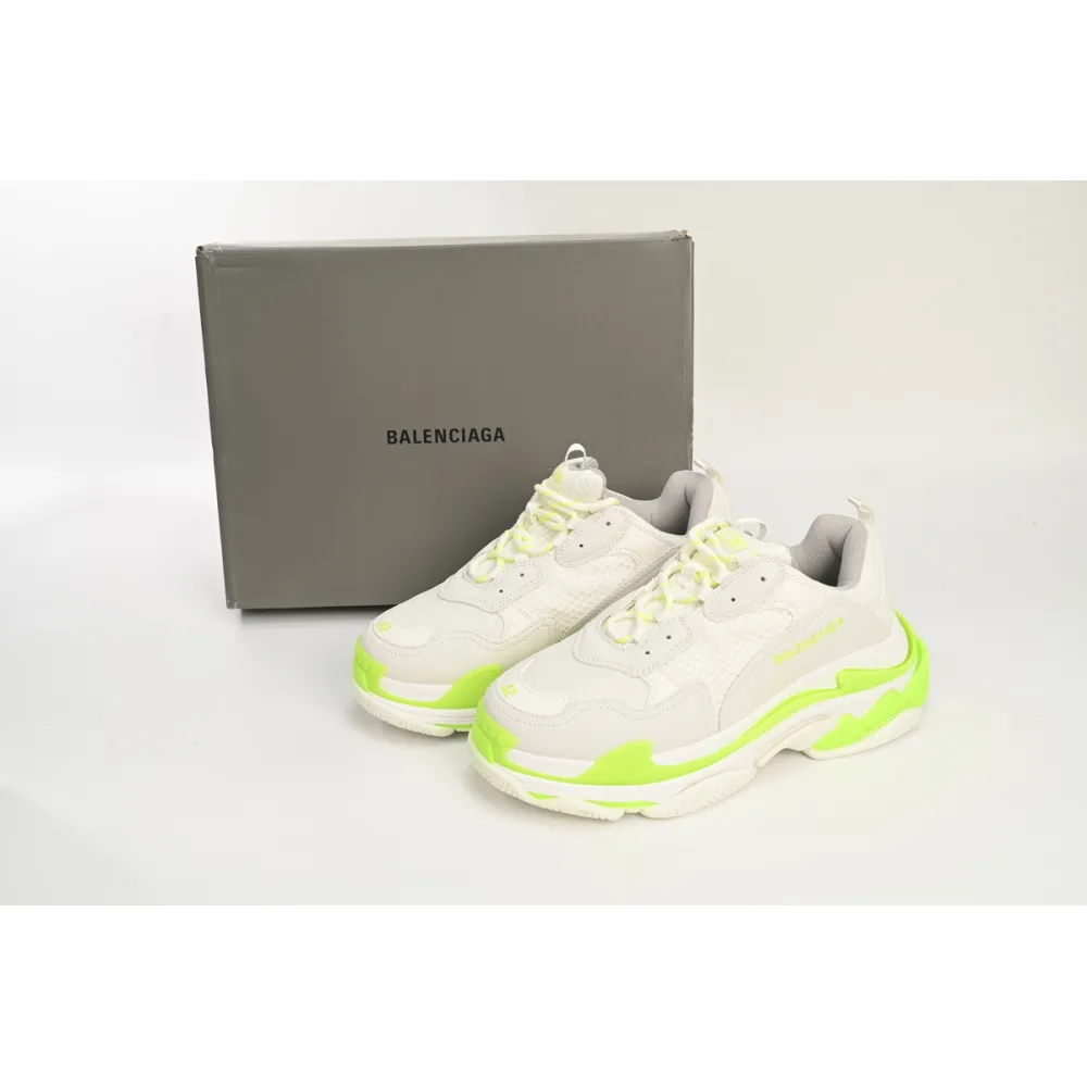 PKGoden Balenciaga Triple S Fluorescent White 536737 W0901 9088