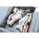 PKGoden Balenciaga Triple S White Dark Grey Red 524037 W09E1 9000