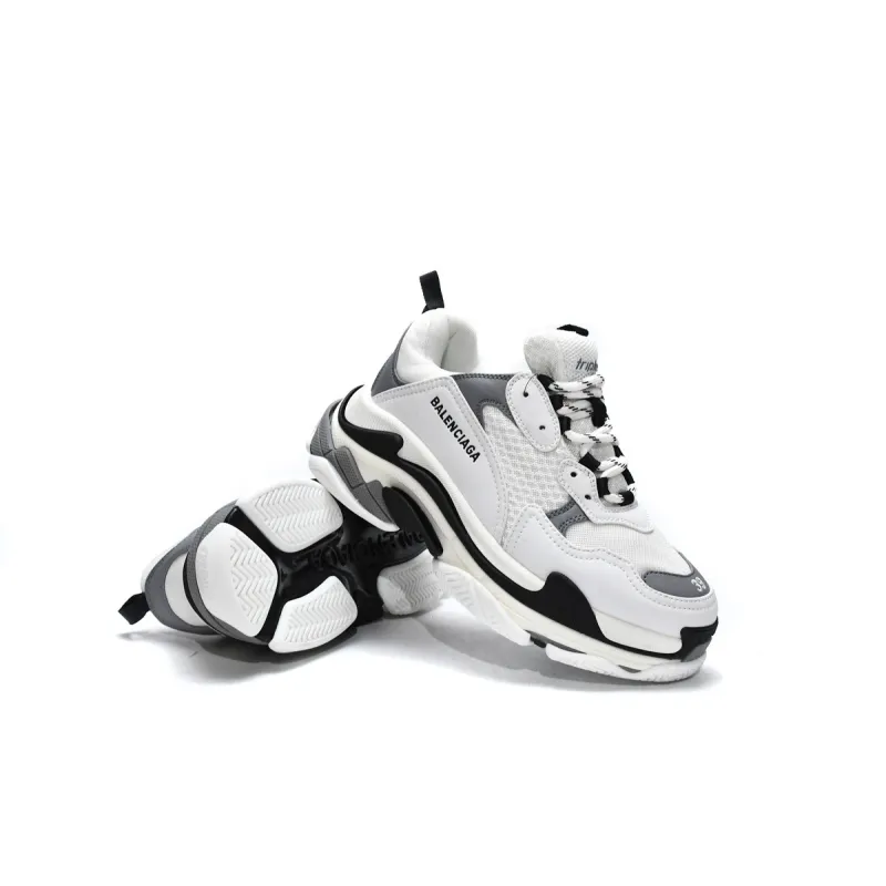 PKGoden Balenciaga Triple S White Grey 536737 W09O1 9089