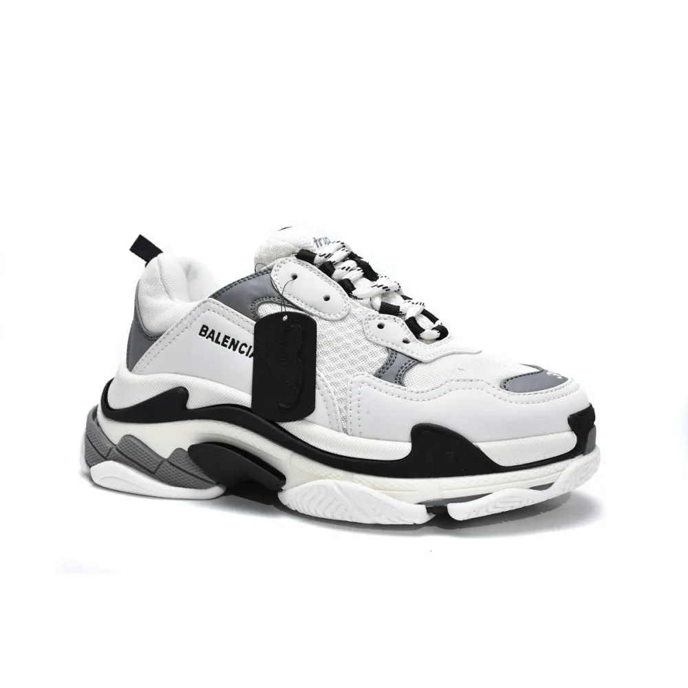 PKGoden Balenciaga Triple S White Grey 536737 W09O1 9089