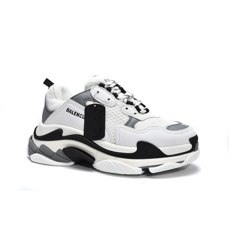 PKGoden Balenciaga Triple S White Grey 536737 W09O1 9089