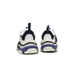 PKGoden Balenciaga Triple S White Dark Blue 534217 W09E1 9000 