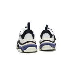 PKGoden Balenciaga Triple S White Dark Blue 534217 W09E1 9000 