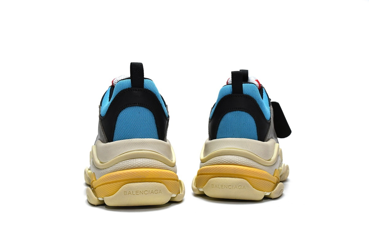 PKGoden Balenciaga Triple S Blue Red 533883 W09O2 4365