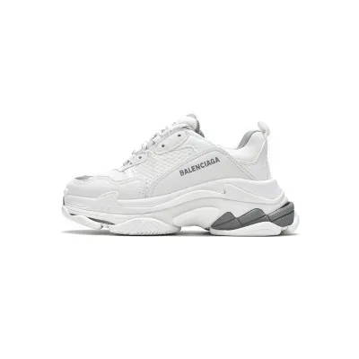PKGoden Balenciaga Triple S White Silver 524039 W2FS4 1200 01