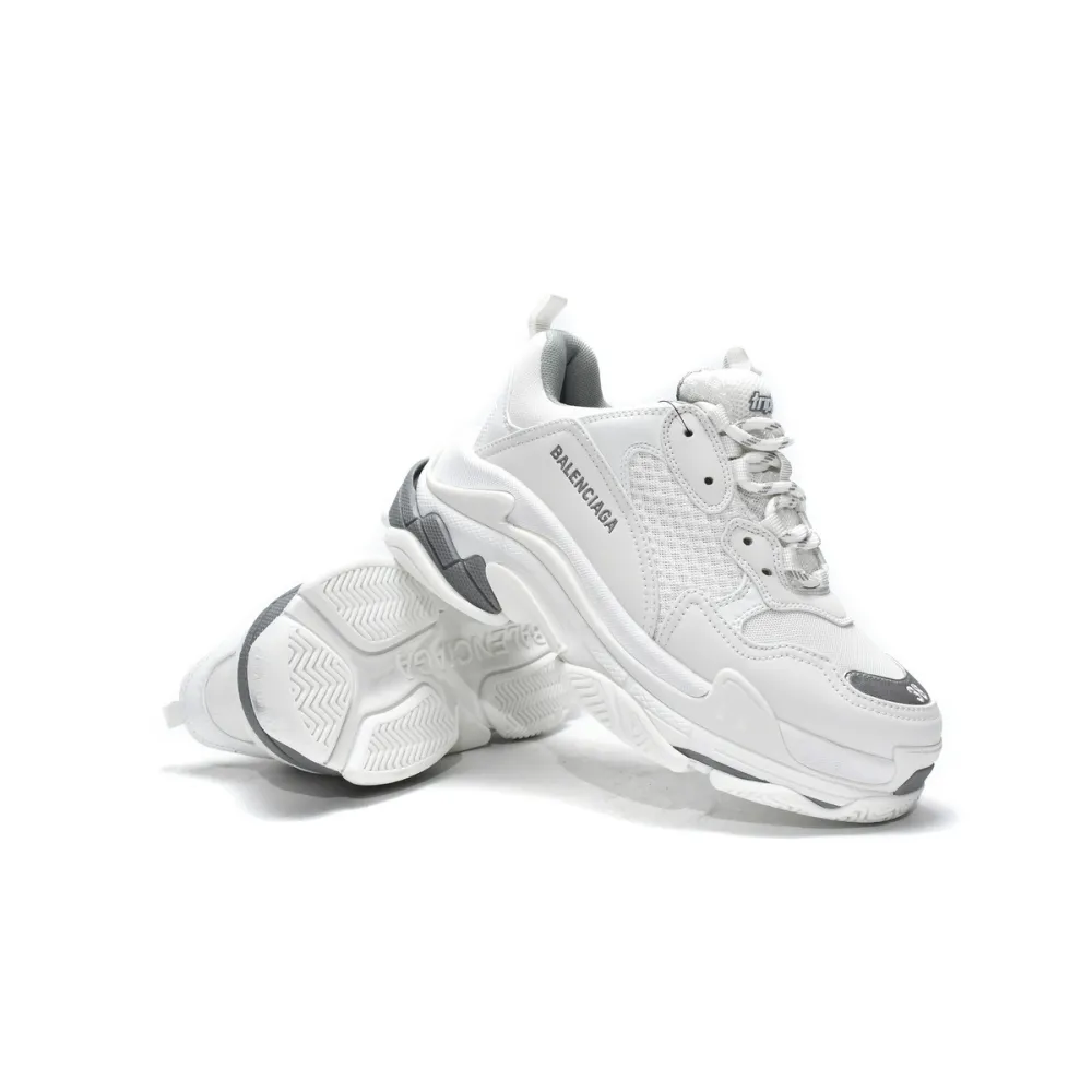 PKGoden Balenciaga Triple S White Silver 524039 W2FS4 1200