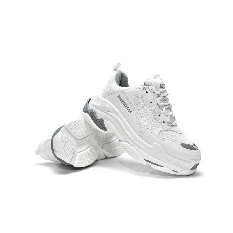 PKGoden Balenciaga Triple S White Silver 524039 W2FS4 1200