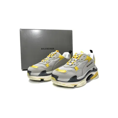 PKGoden Balenciaga Triple S Grey Yellow 524037 W0E1 9000 02