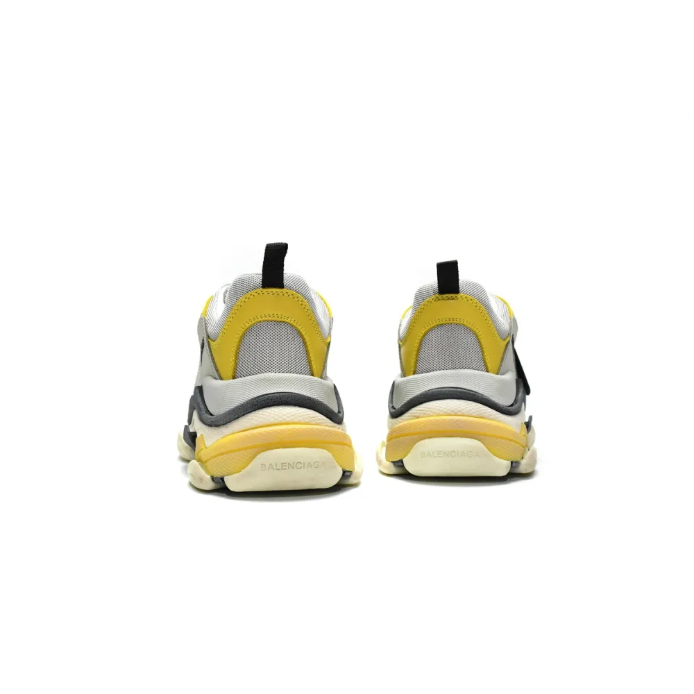 PKGoden Balenciaga Triple S Grey Yellow 524037 W0E1 9000