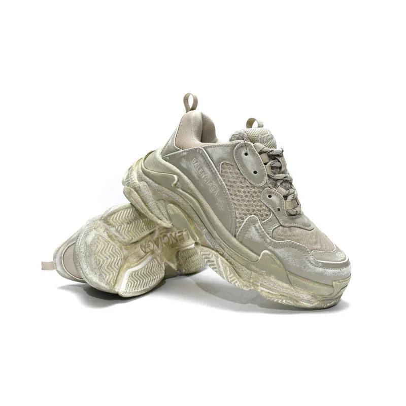 PKGoden Balenciaga Triple S Beige 536737 W3CN3 9700